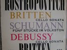 SXL 2298 Britten / Schumann / Debussy / Rostropovich W/B