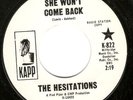 Rare Detroit Northern Soul 45: Hesitations – She Won’t Come Back – Kapp demo