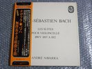 ANDRE NAVARRA BACH 6 CELLO SUITES 3LP JAPAN STEREO  MINT 
