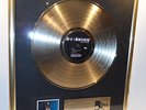 Amy Winehouse Back to Black goldene Schallplatte gold record