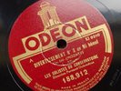 FERNAND OUBRADOUS / MOZART DIVERTIMENTO rare ODEON 78rpm