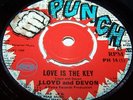 LLOYD & DEVON UK PUNCH 45 LOVE IS THE KEY. LISTEN