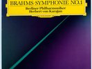 HERBERT VON KARAJAN BRAHMS SYMPHONIE NO. 1 DGG DIG AUDIOPHILE NM