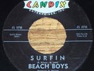 RARE The Beach Boys-Surfin'/Luau Candix 301 45 surf original issue HEAR