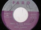 LARRY TAMBLYN & GROUP: This Is The Night / Destiny (rare vocal groups 45)