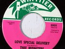 rare Soul 45 THEE MIDNITERS love special delivery Hear