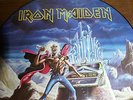 IRON MAIDEN PHANTOM OF THE OPERA RUN TO THE HILLS PIC DISC LP  OOP VERY RARE