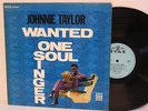 60s Mod R&B Northern Soul JOHNNIE TAYLOR wanted Rare 1967 UK Blue Stax Vinyl LP