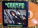 The Cramps Booze Party 2 LP Orange Vinyl Lux 1989 Psychobilly 1990 Release