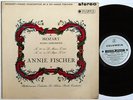 ANNIE FISCHER - Mozart Piano Concertos - UK Columbia SAX 2335 - RARE