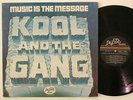 Kool & The Gang - Music Is the Message LP - De-Lite - Funk Soul VG++ SHRINK