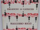 Decca SXL 2194 WB/g Paganini 24 Caprices op.1 Ruggerio Ricci LP
