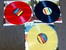 The Police Synchronicity Australian Set Of Tour Coloured Vinyl Rare NM Red Blue