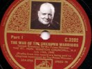 WW2 WINSTON CHURCHILL 2 X 78RPM 
