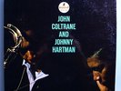 JOHN COLTRANE & JOHNNY HARTMAN  RARE ORIG 1963 IMPULSE STEREO LP NEAR MINT RVG