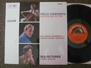 JACQUELINE DU PRE,  ELGAR CELLO CONCERTO / JANET BAKER  SEA PICTURES, ASD 655
