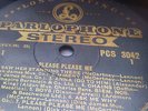 The Beatles please please me  stereo gold and black