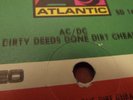 RARE MISPRINT Inner LABEL - AC / DC Dirty Deeds Done Dirt Cheap Original 1976 LP