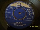 THE PRETTY THINGS Come See Me 1966 SAMPLE  RARE