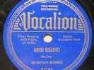 Memphis Minnie-Good Biscuits/Keep On Eating-Decca 04295-Listen