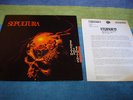 SEPULTURA -BENEATH THE REMAINS rare FIRST PRESS/ SPEED / THRASH / HEAVY METAL/NM