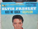 Elvis Presley - Kiss Me Quick / Suspicion - Hard To Find USA GSS 45 + P/S