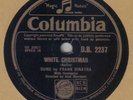 FRANK SINATRA - White Christmas / Silent Night, Holy Night 78 disc (A++)