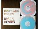 Kevin Devine Brothers Blood vinyl lp blue/pink swirl/500 Manchester Bad Books