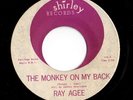 Mod Popcorn R&B 45 RAY AGEE Monkey On My Back/Tragedy Shirley HEAR Great