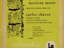 ANDY WARHOL jacket: Mexican Music conducted By CHAVEZ Columbia ML 2080 MINT