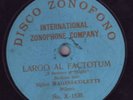 RARE 10” LIGHT BLUE ZONOFONO – ANTONIO MAGINI COLETTI