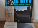Isao Suzuki Quartet +1 Blue City Japan LP Three Blind Mice TBM-2524 Booklet Obi