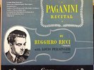 RUGGIERO RICCI paganini violin recital LP Archive Press VG+ LL 1005 UK ED1 1A/1A