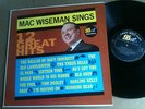 Mac Wiseman LP Sings 12 Great Hits