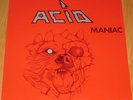 ACID: Maniac. Metal Thrash from Belgium. Rare Record. 1983