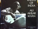 ALI AKBAR KHAN ragas of india 3 LP Archive Press Mint- SRL 1103 w/Book 1971