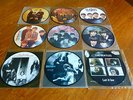 BEATLES X 9 PICTURE DISC SINGLES  ALL EX CONDITION