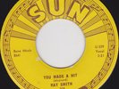 R-A-B 45 RPM - RAY SMITH on SUN RECORDS