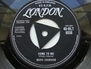 Marv Johnson - Come to Me. HLT 8856 - London Tri 45.  The first UK Tamla Motown