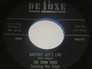 TOWN THREE FEATURING WES VOIGHT ANOTHER GUY'S LINE/MIDNIGHT BLUES 45 ROCKABILLY