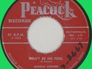 HAROLD CONNER Don't Be No Fool 45rpm Peacock 1955 Memphis
