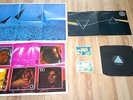 PINK FLOYD DARK SIDE OF THE MOON LP (SHVL 804) FULL SET - STICKERS & POSTERS