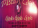 MOTLEY CRUE NASTY HABITS TOUR 87/88 GIRLS GILRS GIRLS VERY HARD TO FIND