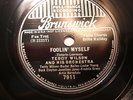 Billie Holiday with Teddy Wilson and his Orchestra Brunswick 7911