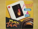 Private Hard Rock Metal LP by BACK TALK - Sparks...1989 - USA - Signed LP 
