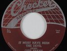 Blues 45 OTIS SPANN It Must Have Been The Devil CHECKER HEAR VG++/NM