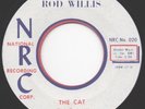 Rockabilly Monster Rod Willis 45 The Cat Psychobilly Graveyard NRC 020 Repro