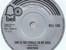 Honeybus - She Is The Female To My Soul (Pete Dello) N/Mint 1971 Bell