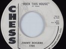 R&B Rocker/Blues 45 JIMMY ROGERS Rock This House CHESS DJ HEAR