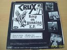 CRUX  CRASH EP KEEP ON RUNNING FIGHT FOR YOUR LIFE Oi 18 NO FUTURE